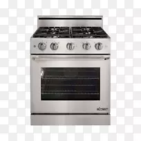 煤气炉灶Dacor对流烤箱-厨房用具