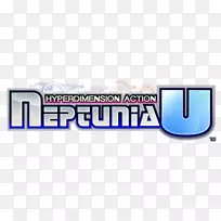 超维海王星胜利超维海王星u：行动释放PlayStation 3标志品牌-模拟徽标