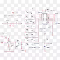 电阻梯形数模转换器电子电路衰减器数字电位器电子电路