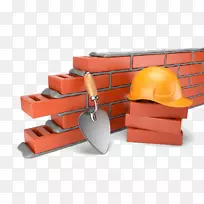 建筑材料建筑工程砖建筑工人