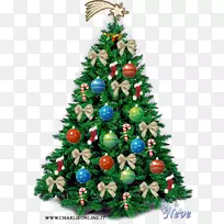 圣诞树云杉报价标记圣诞装饰-圣诞树