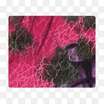 花瓣粉红色m叶rtv粉红色图案-丝绸材料