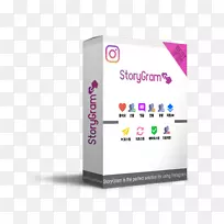 Instagram视频网站社交网络服务标签盒模型
