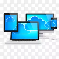 云计算计算机软件作为服务数据作为服务桌面虚拟化.云网络