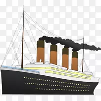 泰坦尼克桌面壁纸夹艺术船沉没