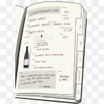 品酒莫列斯金蒸馏饮料笔记本-葡萄酒