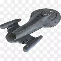 无畏级星际飞船USS航海家科幻车