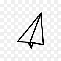 三角形白色字体-三角形