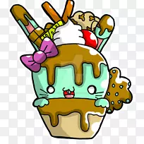 巧克力冰淇淋软糖食品冰淇淋