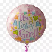 玩具气球婴儿出生派对-气球