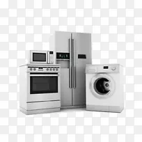 家用电器，主要电器，冰箱，洗衣机，烹饪范围.冰箱
