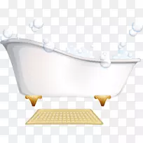 浴缸沐浴浴室淋浴夹艺术-浴缸