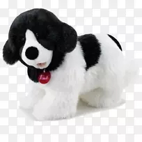 狗饲养毛绒动物&可爱的玩具小狗-狗