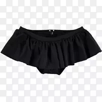 短裤，短裙，袖子，黑色m-黑色裙子