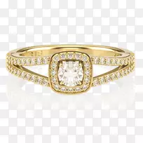 结婚戒指手镯银白金结婚戒指