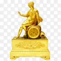 铜像，古典雕塑，黄金，黄铜-黄金