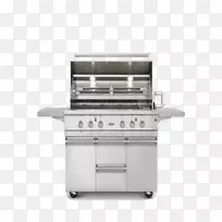烧烤户外烧烤架和顶部烹饪范围天然气炉-烧烤