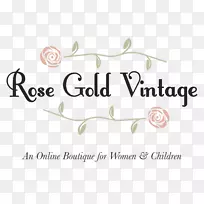 玫瑰金古董礼品卡花卉设计网上购物-薄荷花