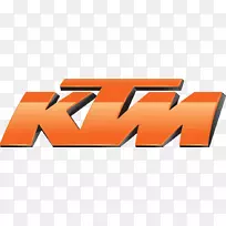 KTM本田标志摩托车-摩托车