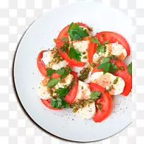 希腊色拉卡普里斯色拉素食菜谱-色拉