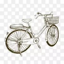 自行车素描-自行车