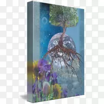 世界上最伟大的花画动物书-凯尔特生命之树