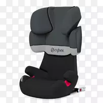 婴儿和幼童汽车座椅ISOFIX Cybex解决方案x固定Cybex解决方案m固定灰兔