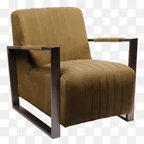 俱乐部椅，毛皮家具-椅子