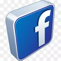 计算机图标3D计算机图形Facebook-Facebook