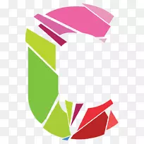 英文字母表艺术c剪贴画c