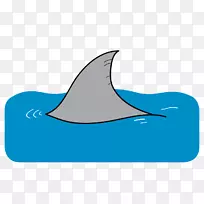 安魂利姆鲨鱼帽夹艺术-鲨鱼