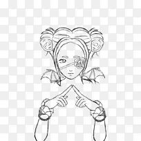 手指线艺术/m/02csf智人绘图-烤鱼