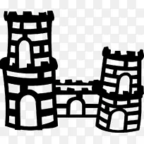 中世纪城堡剪辑艺术-城堡