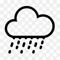 电脑图标雨雷雨云雨