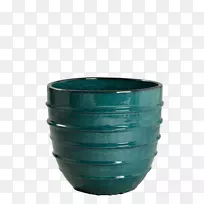 花盆花瓶绿松石塑料花瓶