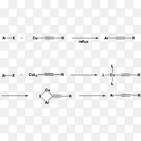 卡斯特罗-斯蒂芬斯偶联反应化学反应铜(Ⅰ)乙酰内酯声光偶联-有机