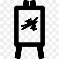 画架画家调色板