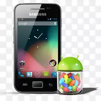智能手机三星银河注意到II功能手机Android果冻豆-智能手机