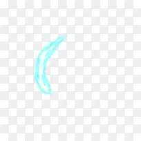 桌面壁纸特写绿松石线字体线