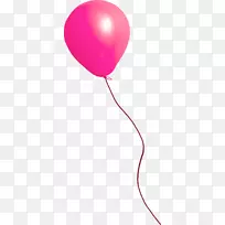 气球粉红m-气球