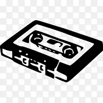 小型盒式录音带录音机剪辑艺术.盒式磁带