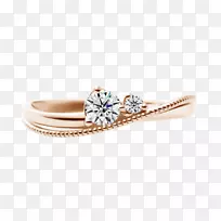 结婚戒指钻石订婚戒指