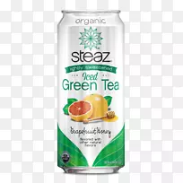 绿茶冰茶汽水有机食品绿茶