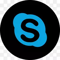 Skype电话，电脑图标，电子邮件-skype