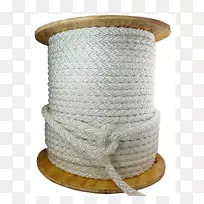 钢丝绳拼接尼龙编织绞车绳