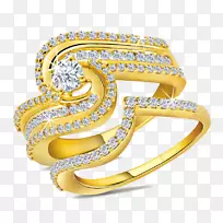 婚戒订婚戒指珠宝金戒指