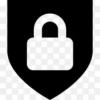 挂锁计算机图标符号安全挂锁
