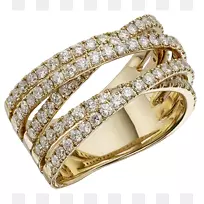 金婚戒指手镯金银钻石金