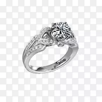 钻石结婚戒指-订婚戒指-高档珠宝