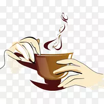 阿拉伯咖啡杯-咖啡
